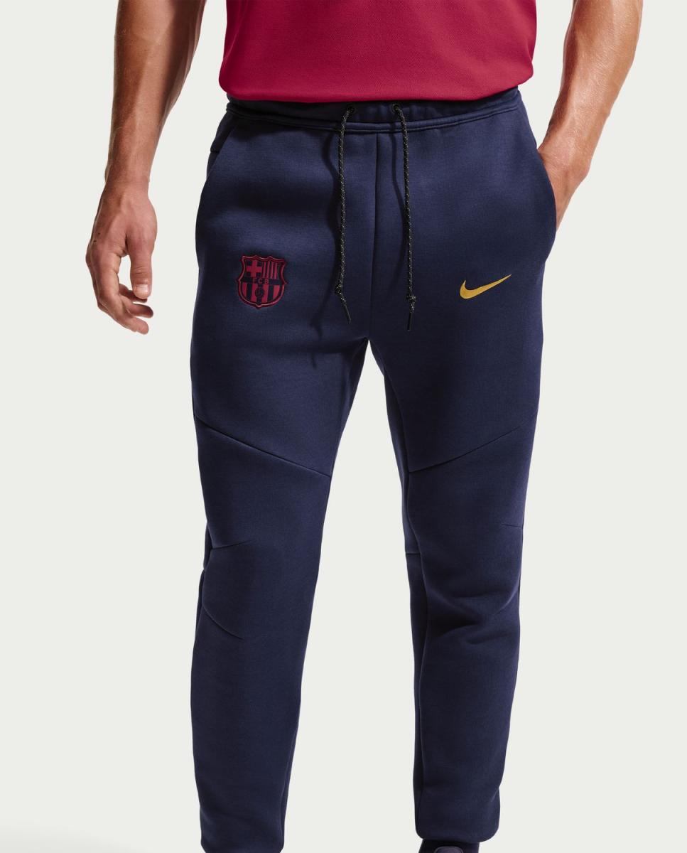 Calças de Homem Tech Fleece FC Barcelona 2026-2027 Azul-3
