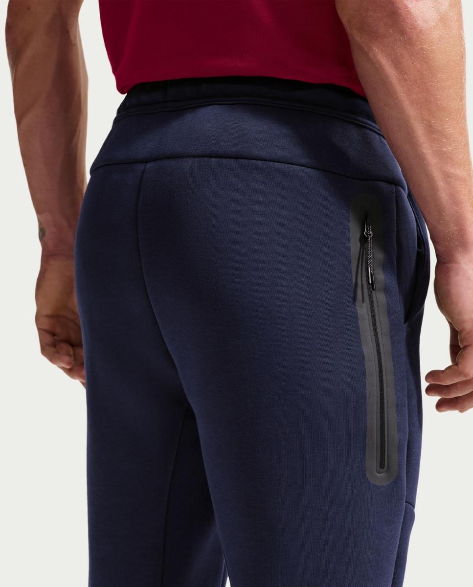 Calças de Homem Tech Fleece FC Barcelona 2026-2027 Azul-4
