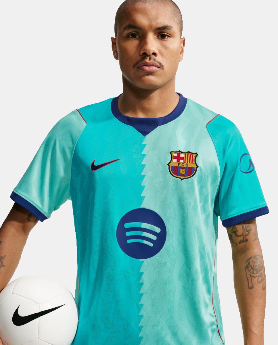 Imagem 0 de T-shirt de Homem 3.º Equipamento FC Barcelona 2026-2027