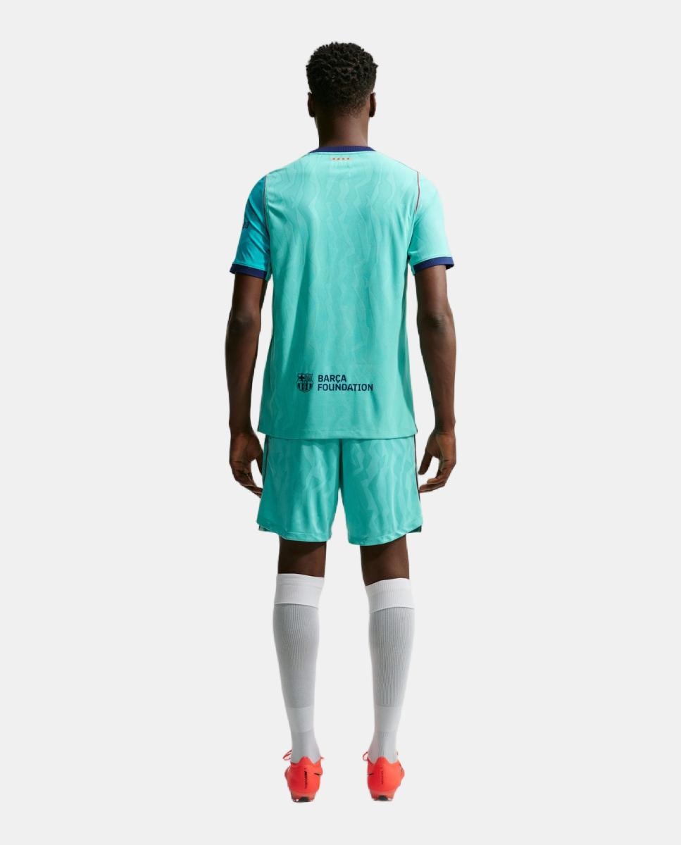 T-shirt de Homem 3.º Equipamento FC Barcelona 2026-2027 Verde-5