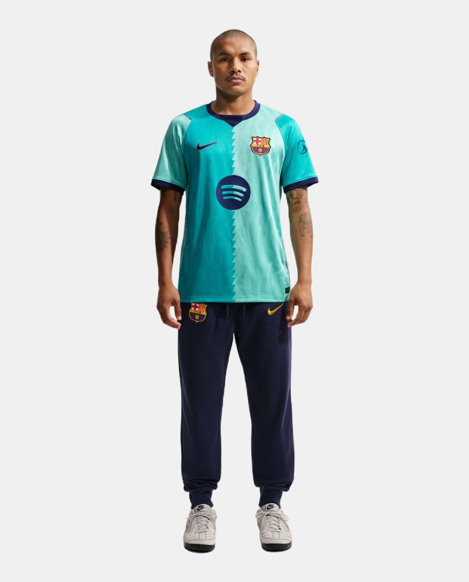 T-shirt de Homem 3.º Equipamento FC Barcelona 2026-2027 Verde-6
