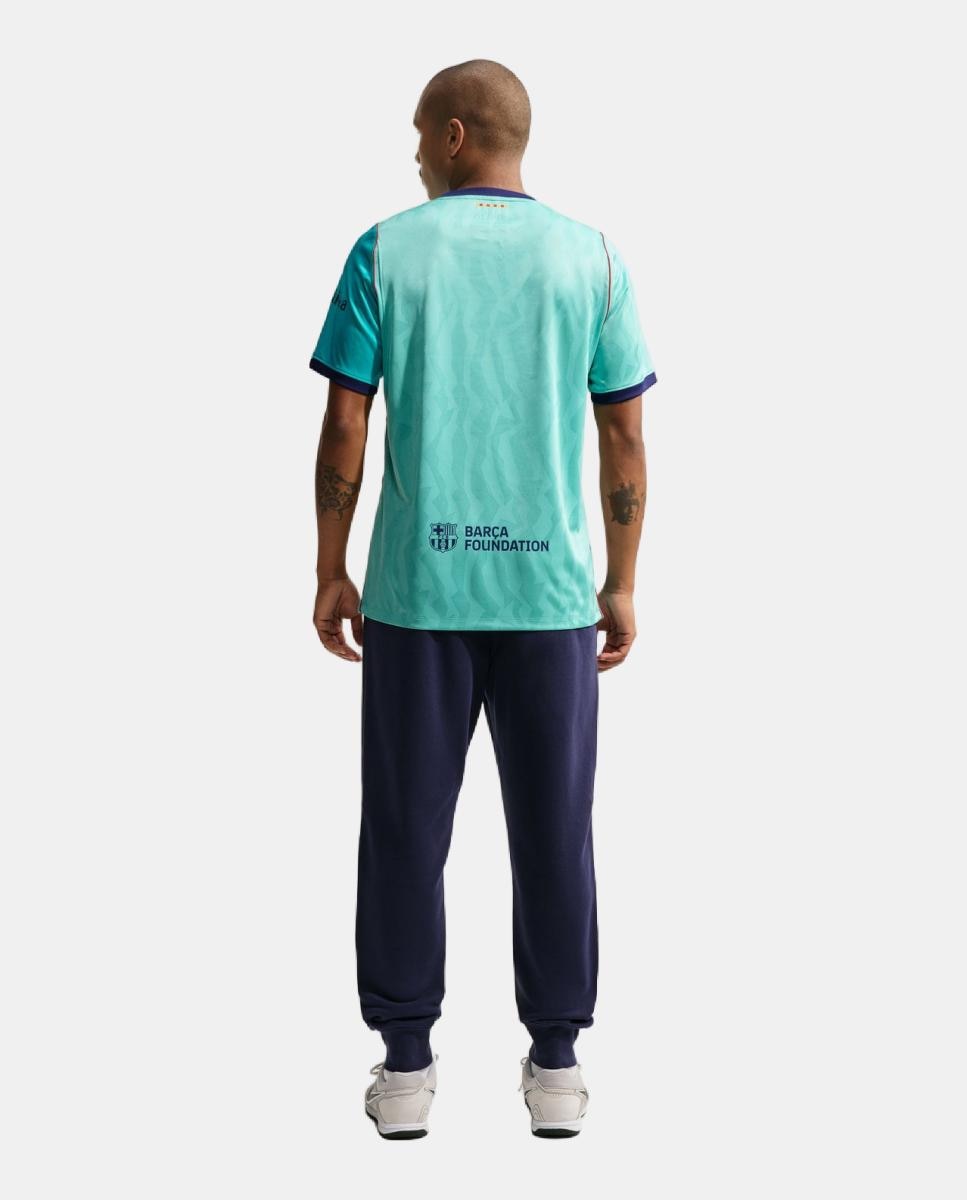 T-shirt de Homem 3.º Equipamento FC Barcelona 2026-2027 Verde-7