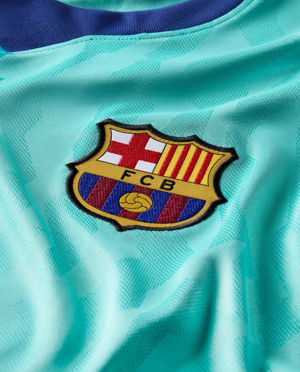 T-shirt de Homem 3.º Equipamento FC Barcelona 2026-2027 Verde-8