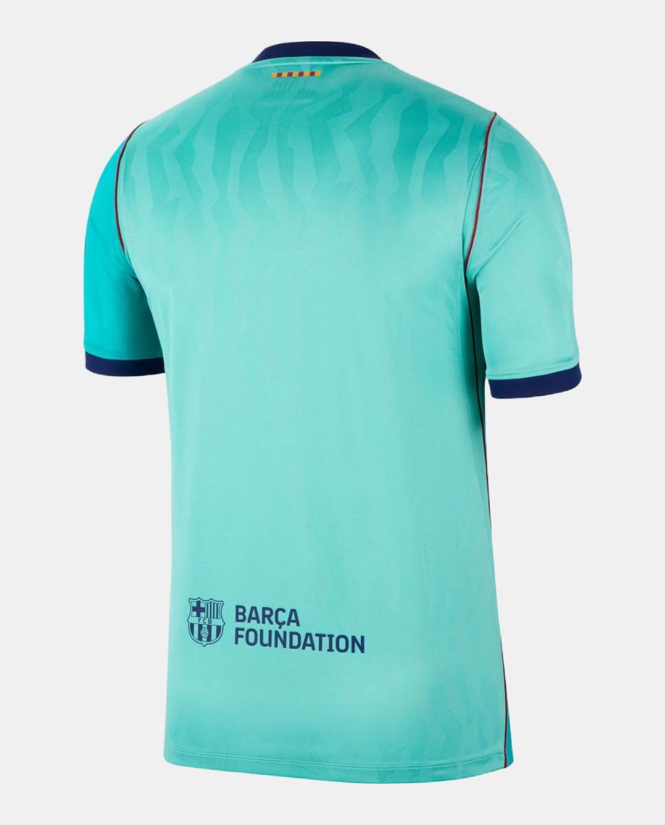 T-shirt de Homem 3.º Equipamento FC Barcelona 2026-2027 Verde-10
