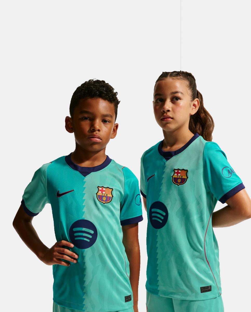 Imagem 0 de T-shirt de Criança 3.º Equipamento FC Barcelona 2026-2027