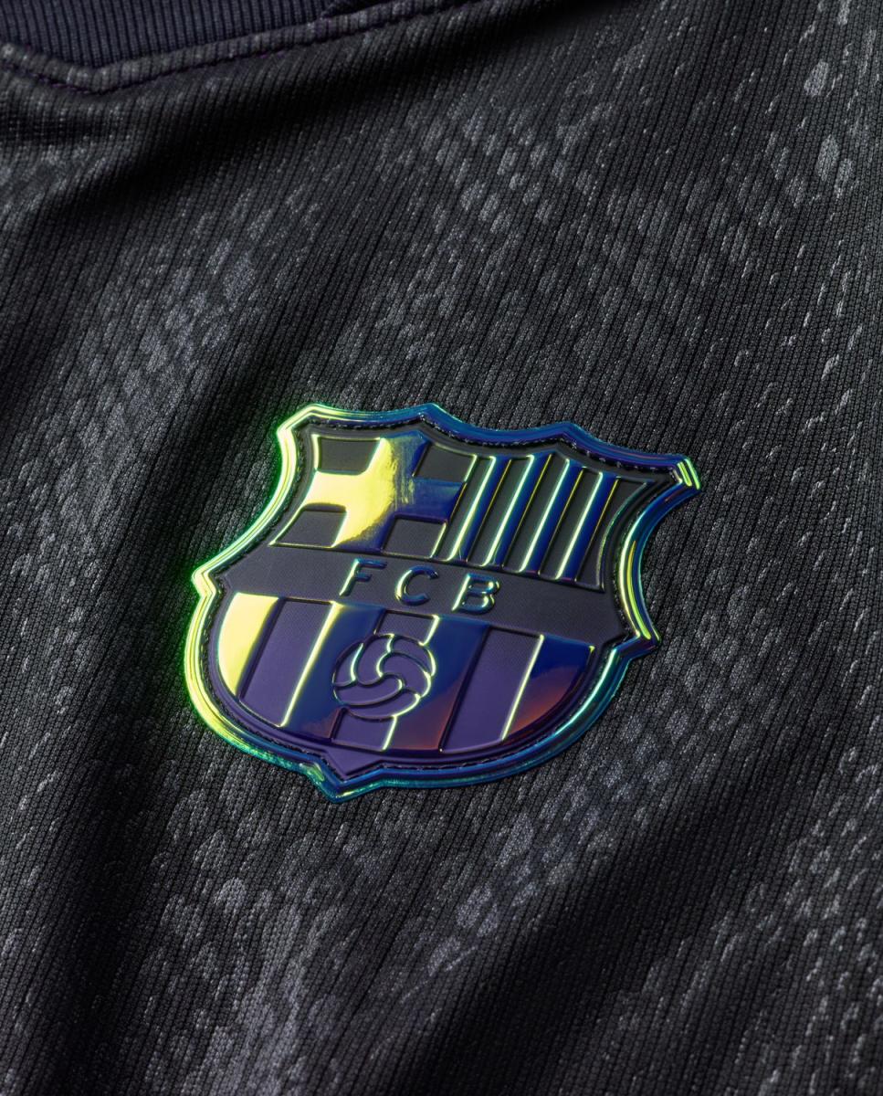 T-shirt de Criança 2.º Equipamento FC Barcelona 2026-2027 Roxo-4