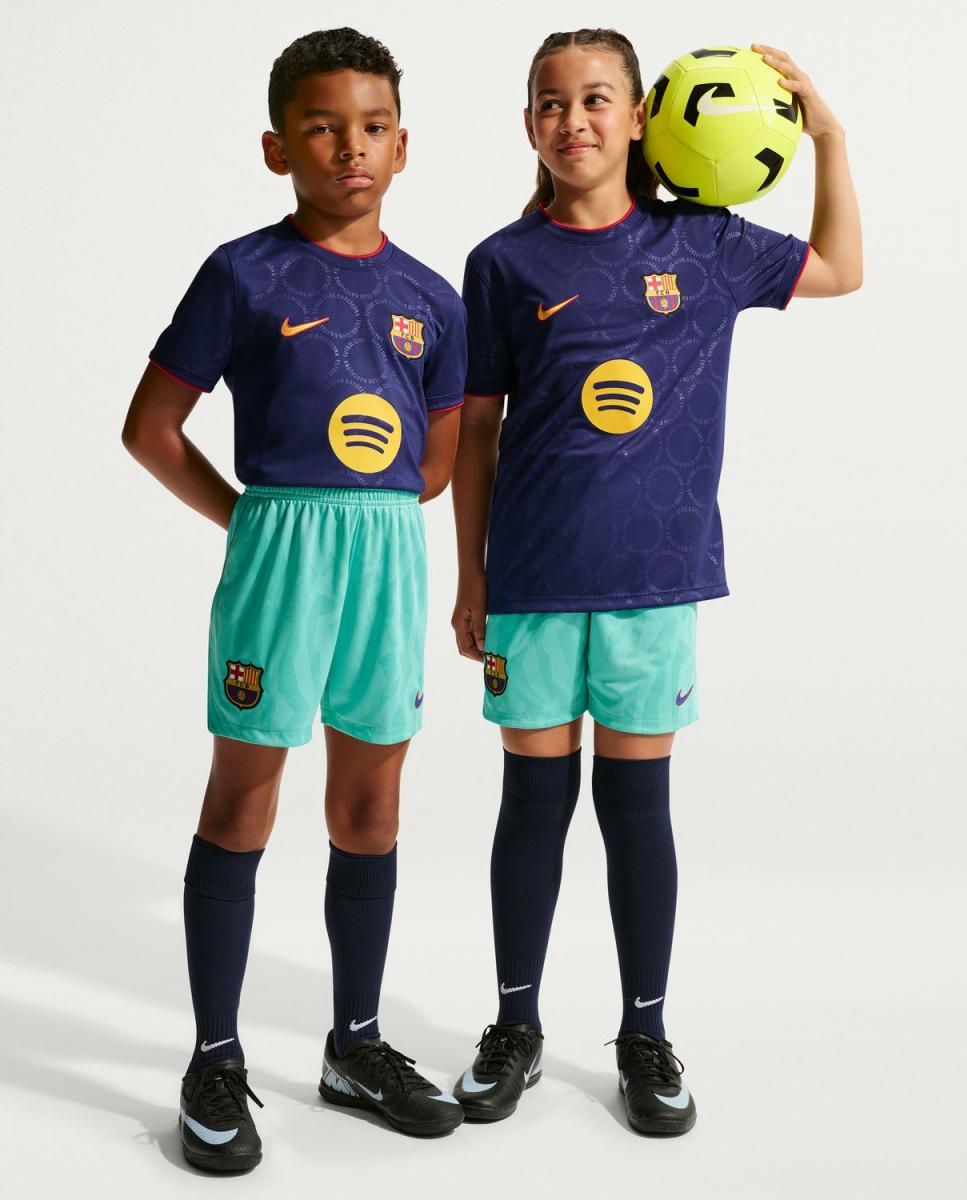 Imagem 0 de Calções de Criança 3.º Equipamento FC Barcelona 2026-2027