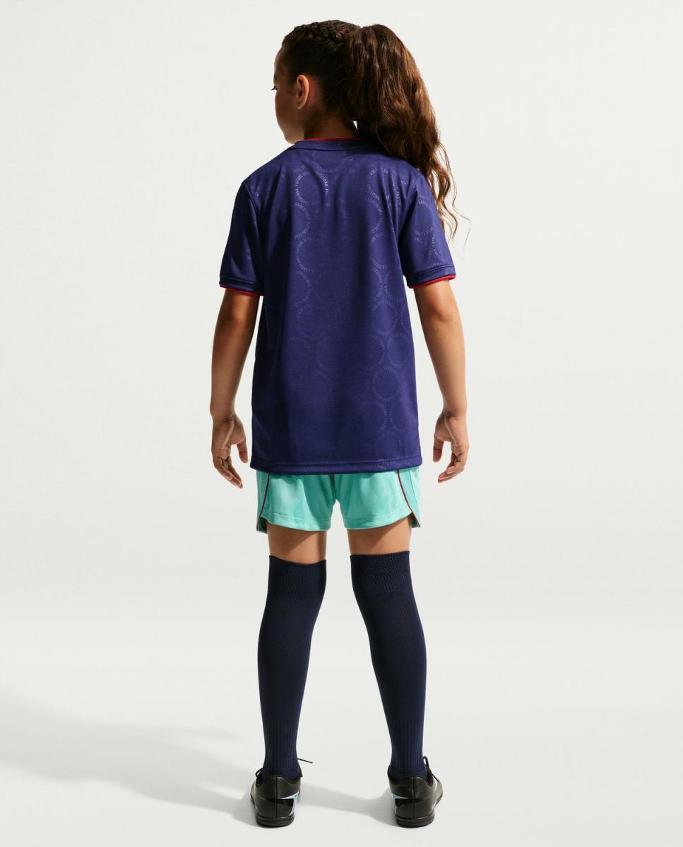 Calções de Criança 3.º Equipamento FC Barcelona 2026-2027 Verde-3