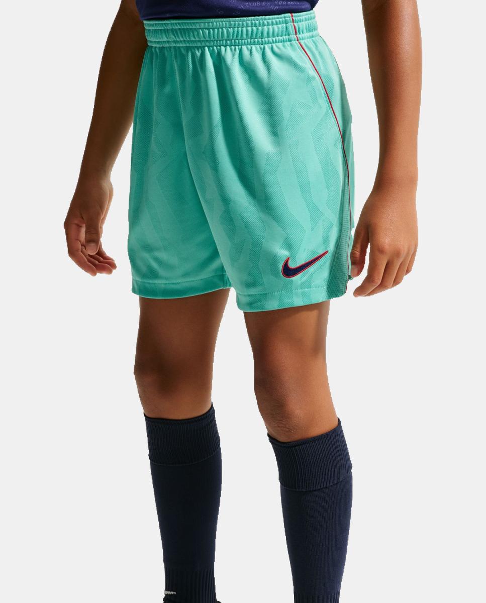 Calções de Criança 3.º Equipamento FC Barcelona 2026-2027 Verde-4