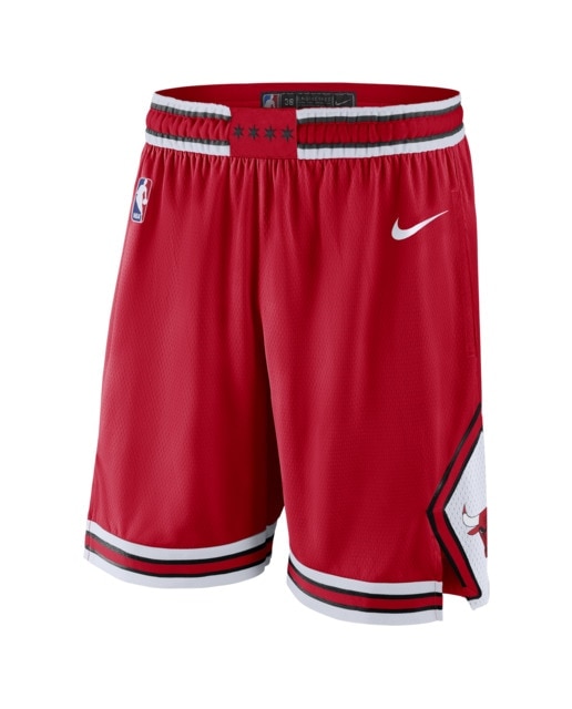 Calções de Homem Chicago Bulls 2019-2020 Icon Swingman Vermelho-1