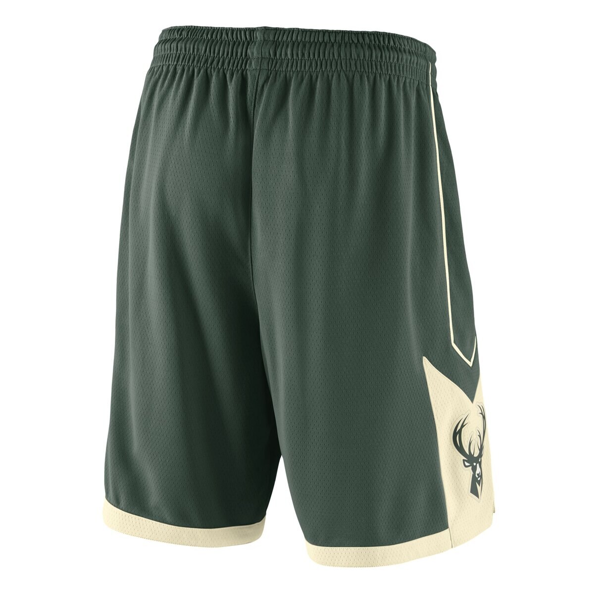 Calções de homem Milwaukee Bucks 2019-2020 Icon Edition Nike Verde-2