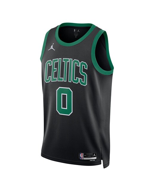 T-shirt de Homem Boston Celtics Jayson Tatum Preto-1