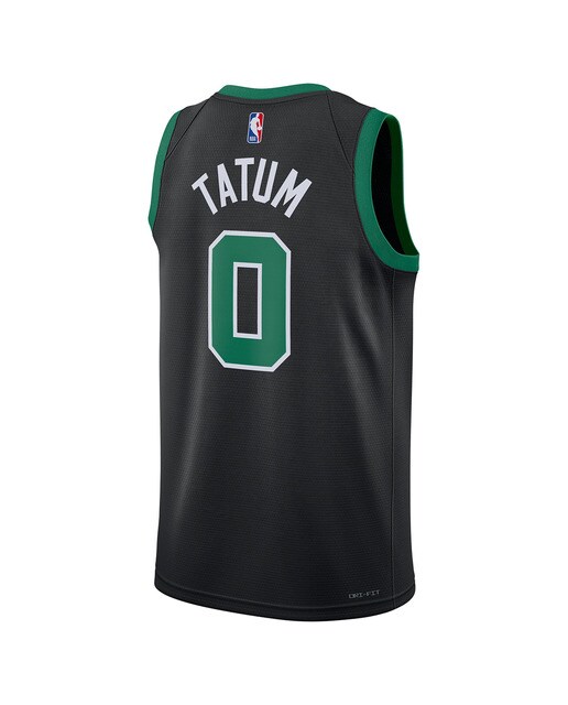 T-shirt de Homem Boston Celtics Jayson Tatum Preto-2
