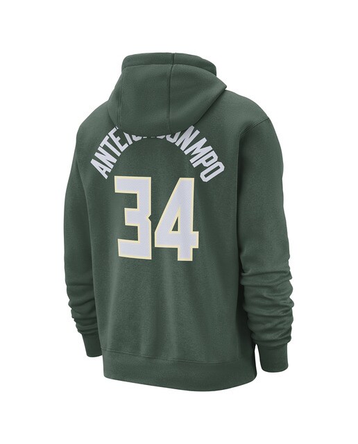 Sweatshirt de Homem Milwaukee Bucks 2023-2024 Verde-2
