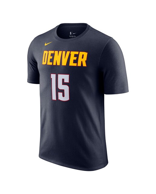 T-shirt de Homem Denver Nuggets Azul-marinho-1
