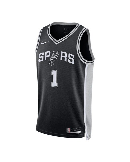 Imagem 0 de T-shirt de Criança San Antonio Spurs Wembanyama Icon Edition