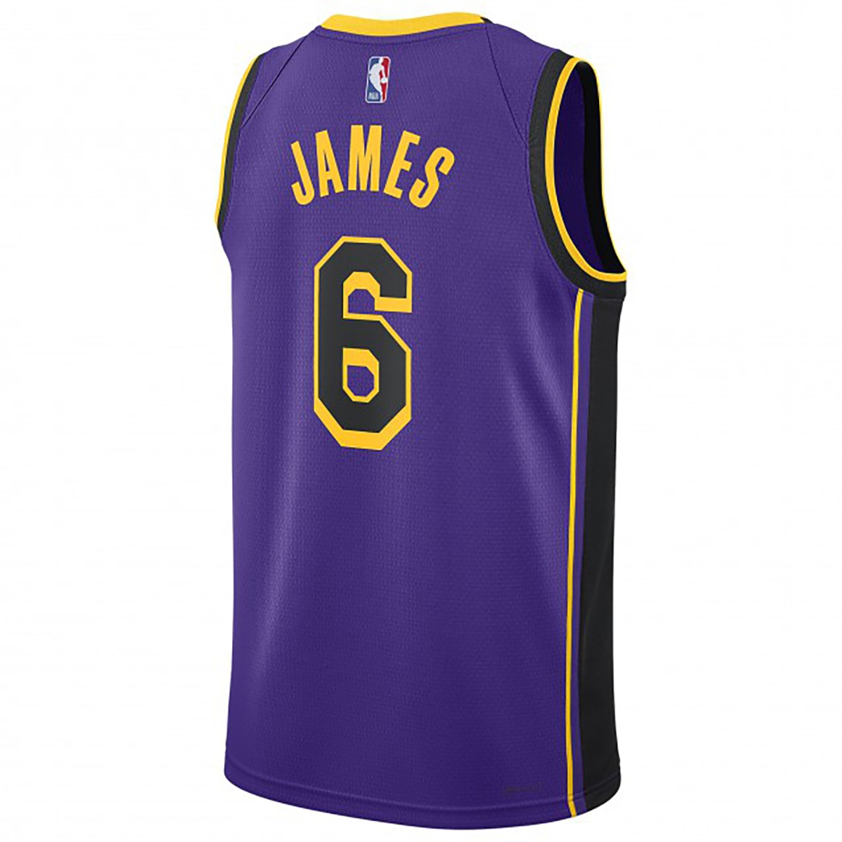 T-shirt de Criança Los Angeles Lakers LeBron James Roxo-2