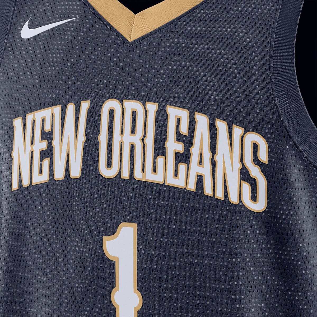 T-shirt de Homem New Orleans Pelicans Swingman Icon 22 Azul-marinho-3