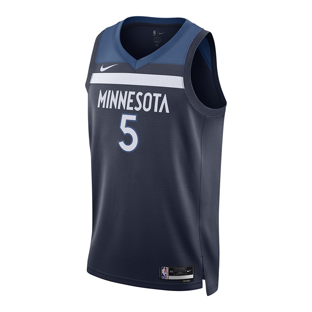 T-shirt de Homem Minnesota Timberwolves Swgmn Icon 22 Azul-marinho-1