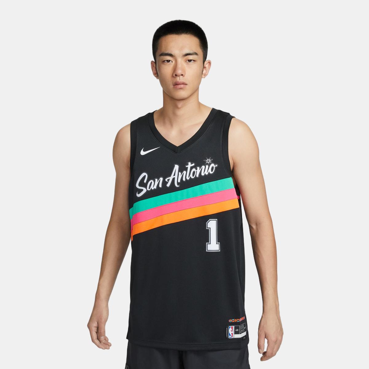 T-shirt de Homem San Antonio Spurs Preto-1