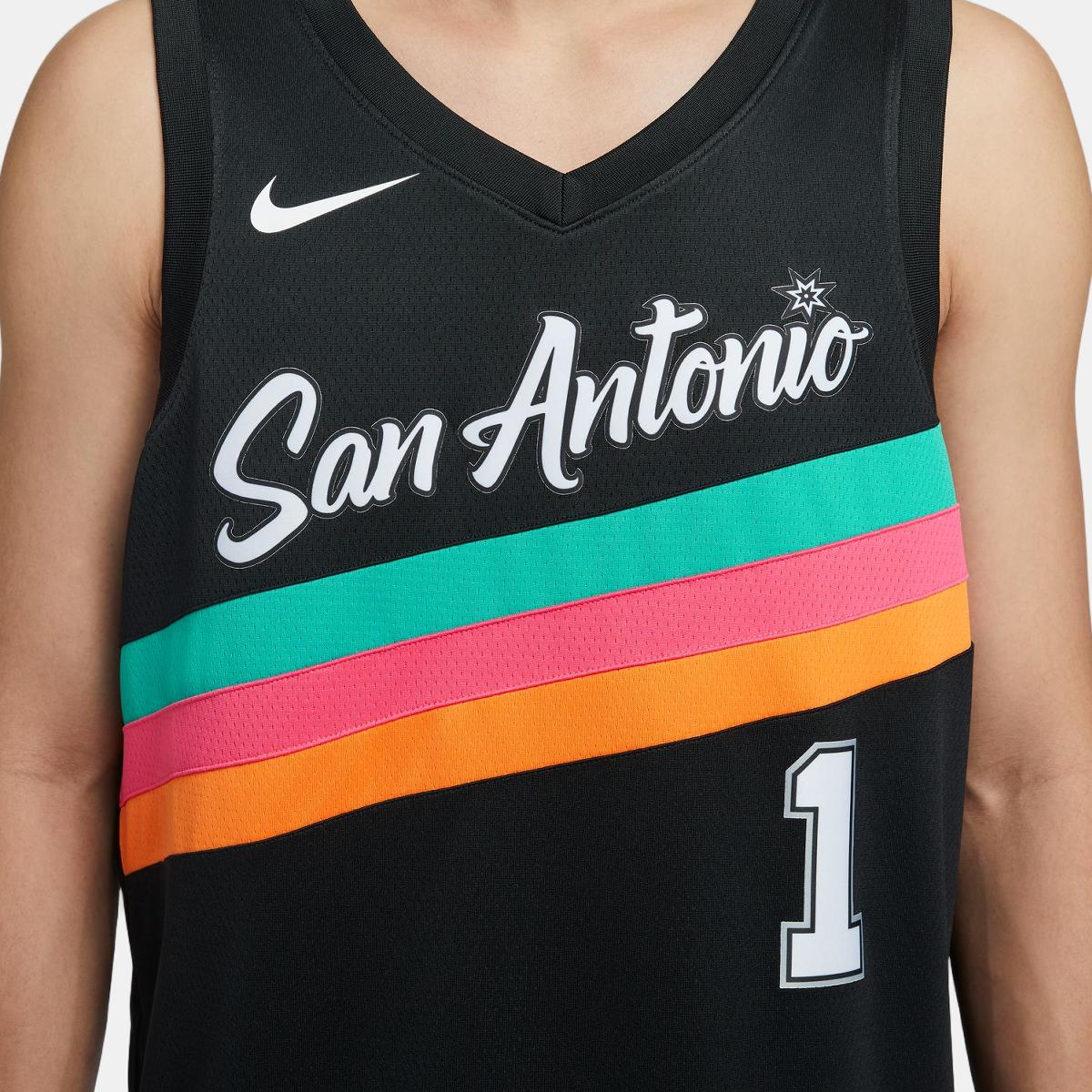 T-shirt de Homem San Antonio Spurs Preto-4