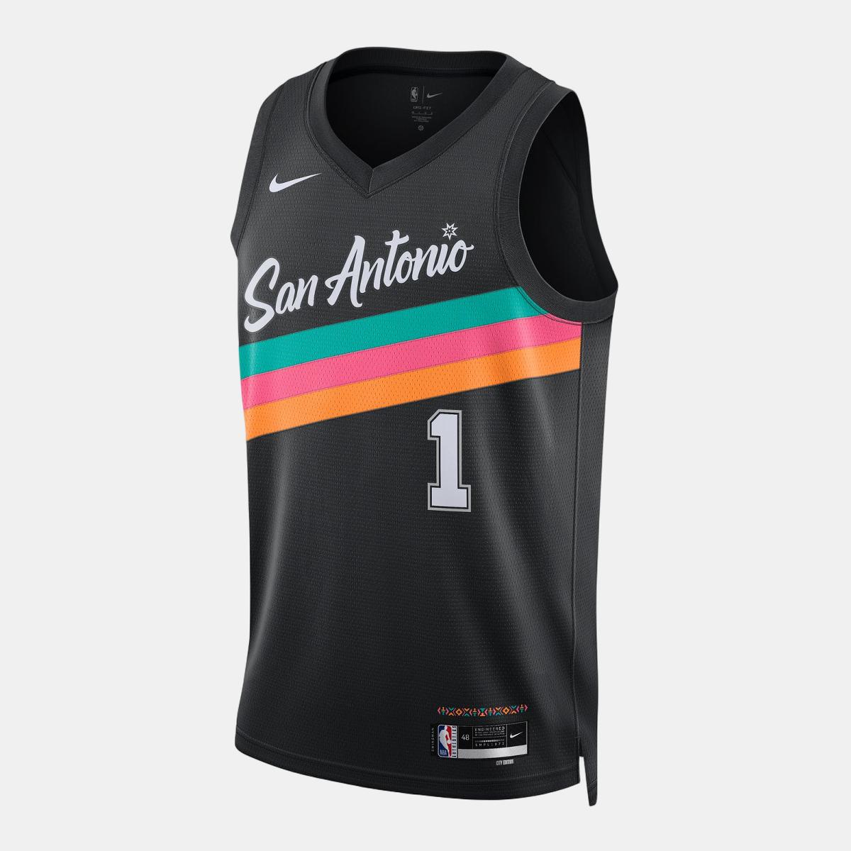 T-shirt de Homem San Antonio Spurs Preto-9
