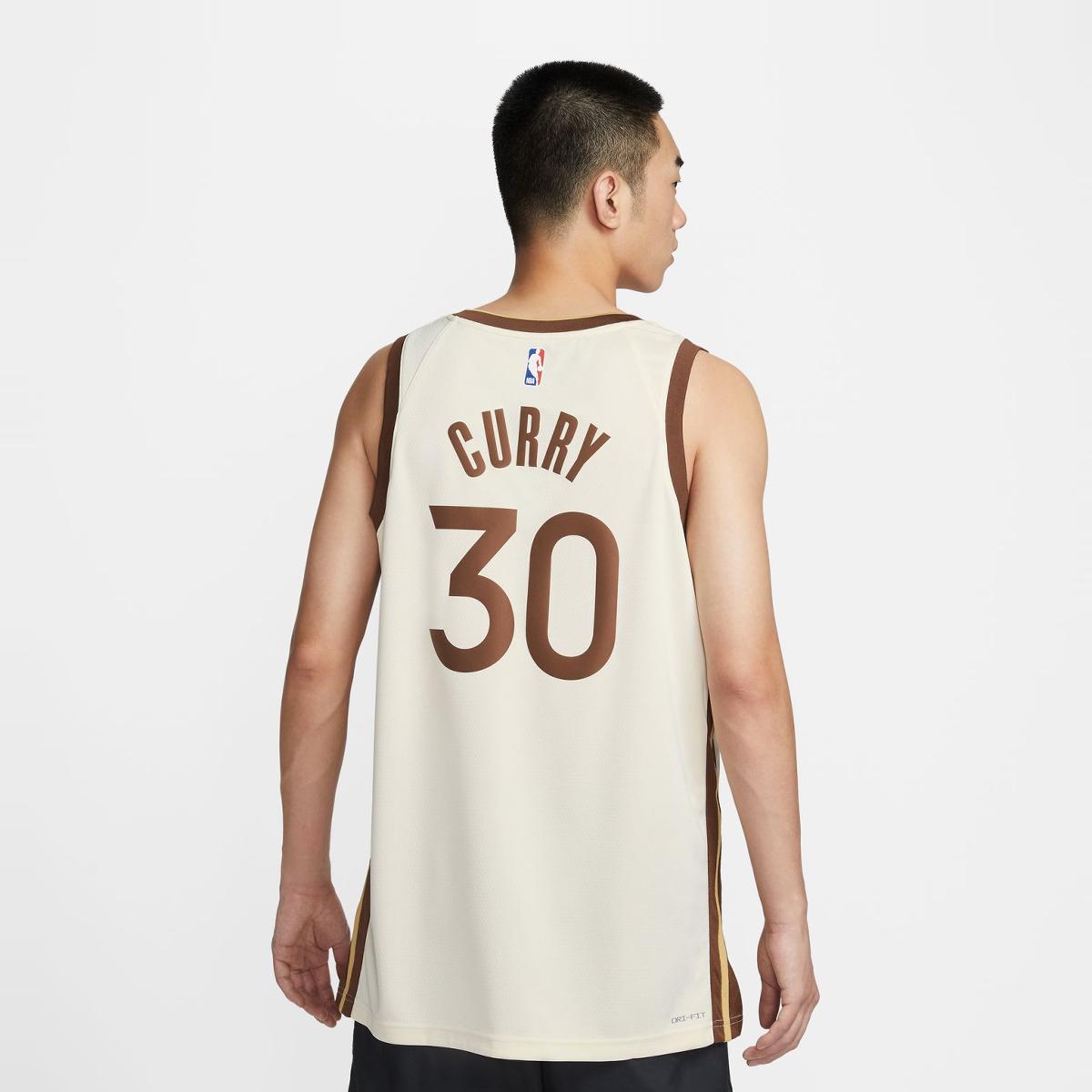 T-shirt de Homem Golden State Warriors Branco-2
