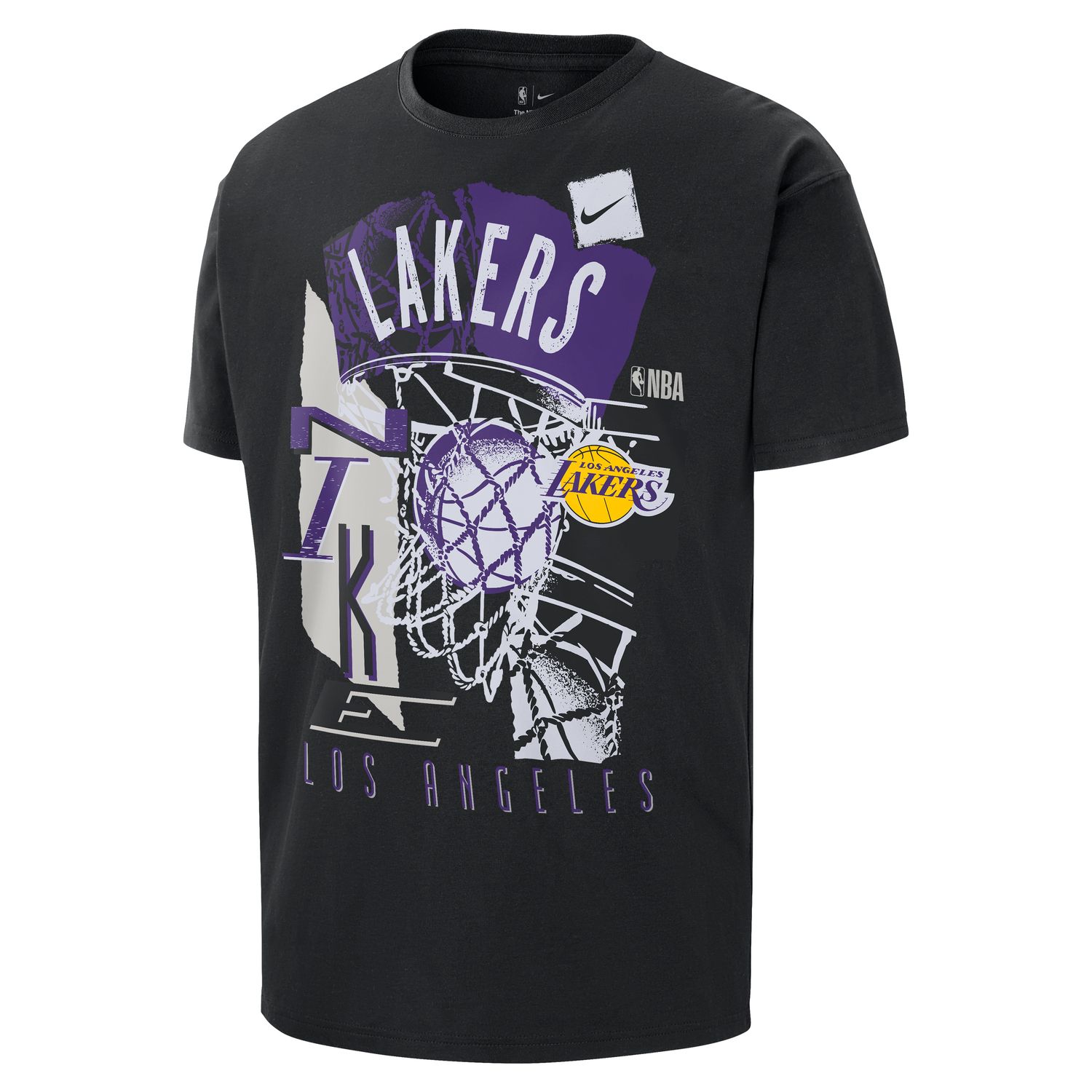 Imagem 0 de T-shirt de Homem Los Angeles Lakers Courtside