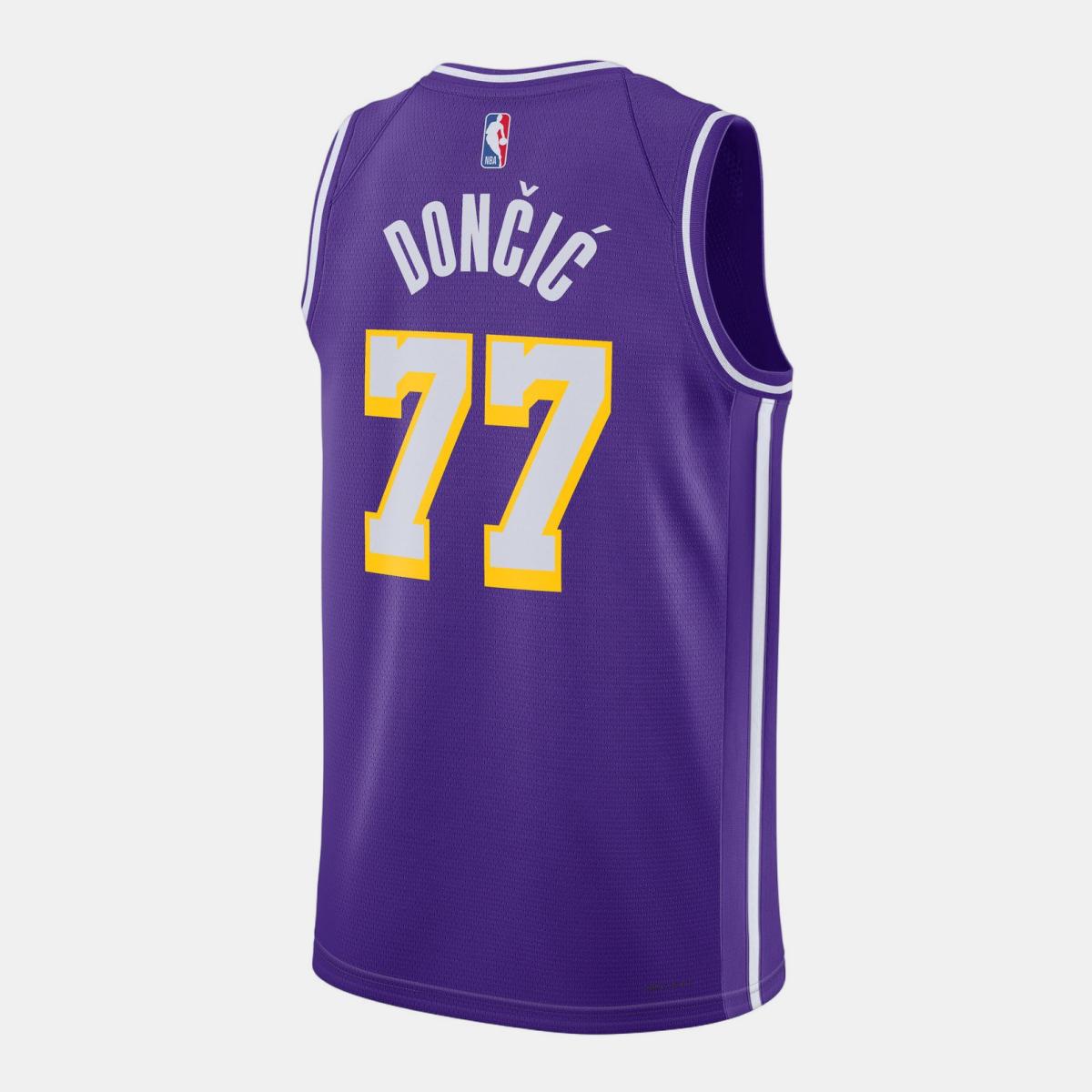 Imagen 2 de Camiseta de hombre Los Angeles Lakers Luka Doncic NBA Nike - Morado Morado