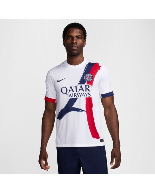 Sweatshirt de Homem Paris Saint-Germain 2024-2025 Stadium Away Branco-1