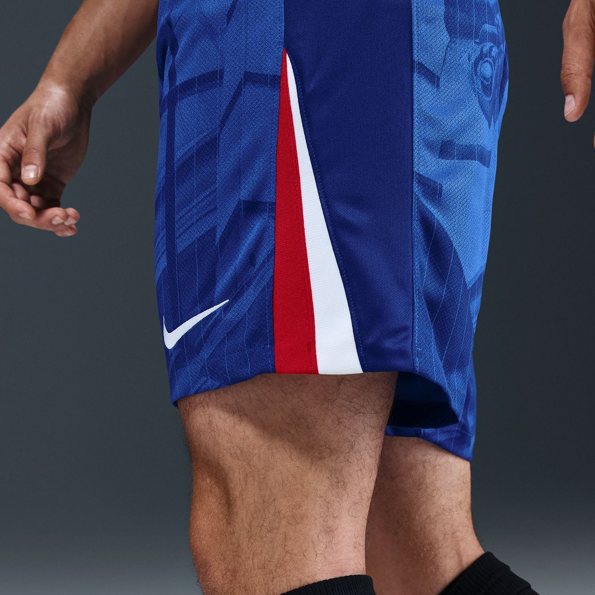 Calções de Homem 1.º Equipamento Chelsea FC 2025-2026 Azul-4