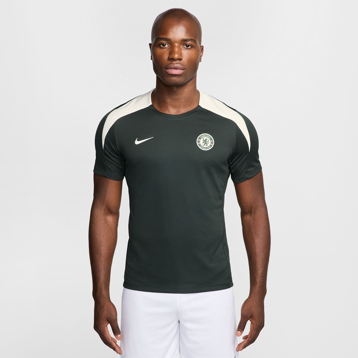 T-shirt de Homem Chelsea FC 2025-2026 Strike Verde-1