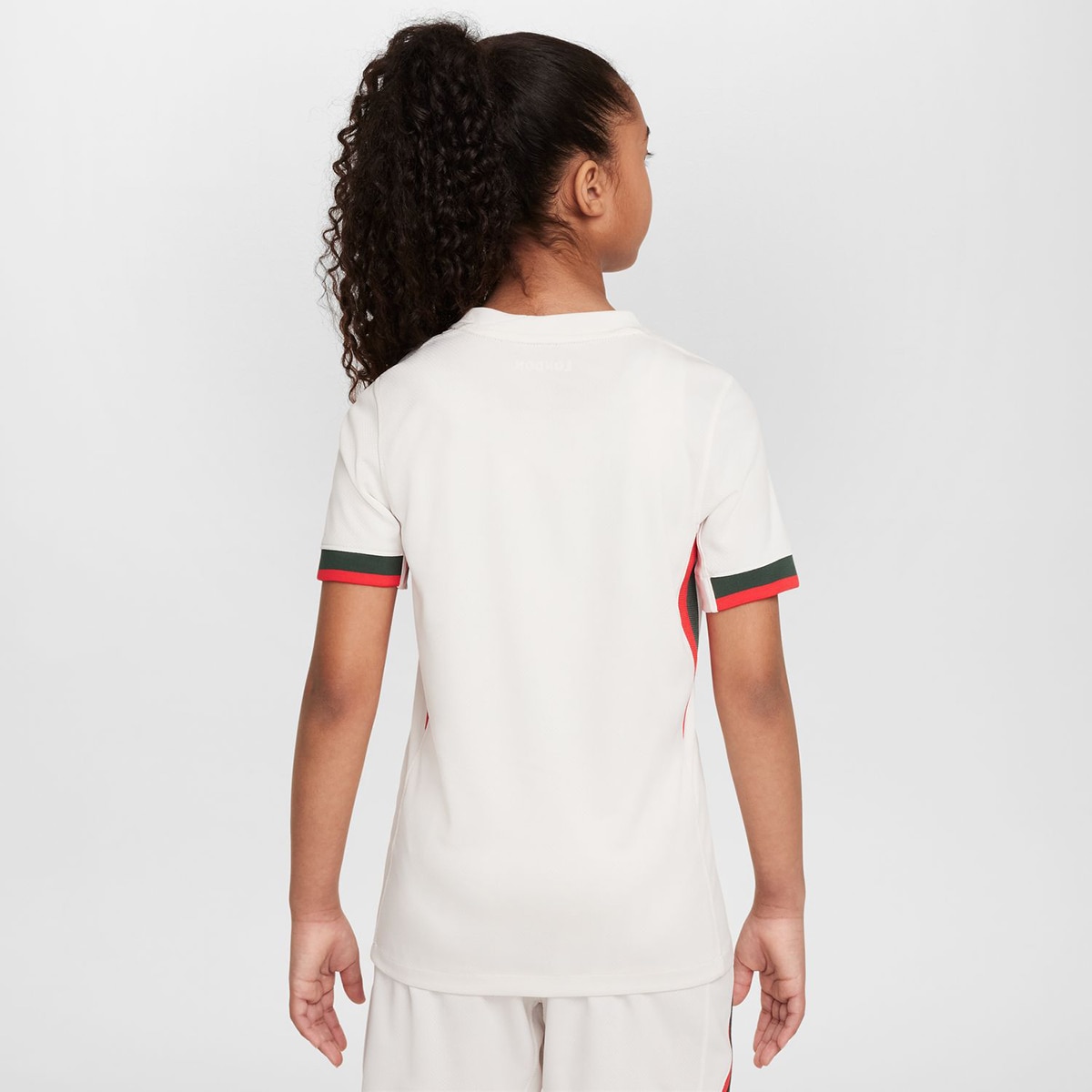 T-shirt de Criança 2.º Equipamento Chelsea FC 2025-2026 Stadium Cinzento-2