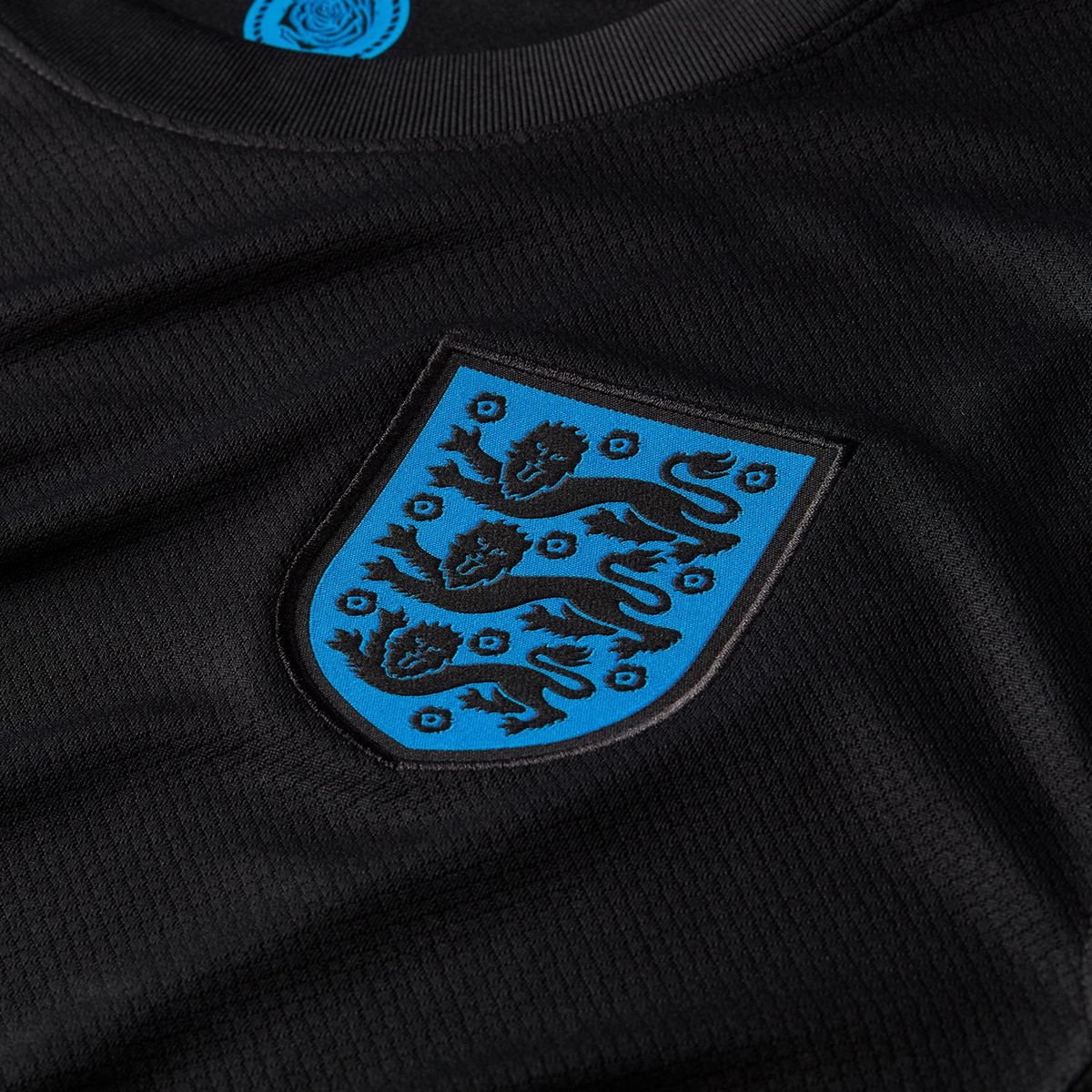T-shirt de Homem 2.º Equipamento Inglaterra 2025 Stadium Preto-5