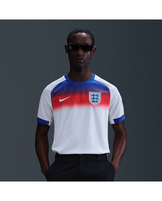 T-shirt de Homem 1.º Equipamento Inglaterra 2025 Azul-1