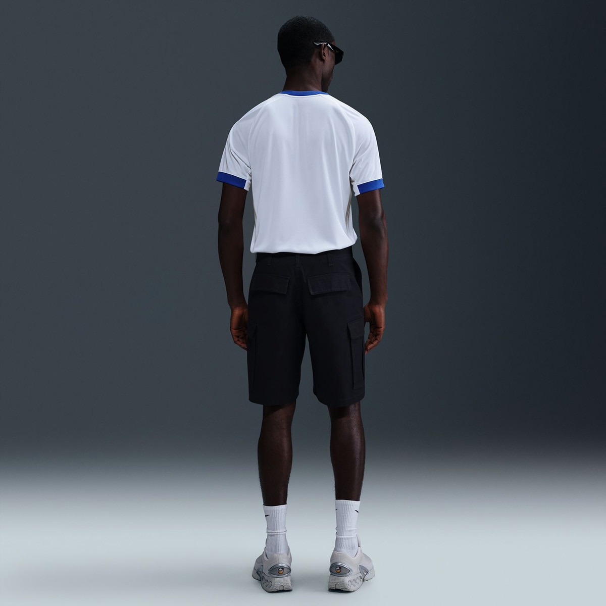 T-shirt de Homem 1.º Equipamento Inglaterra 2025 Azul-5