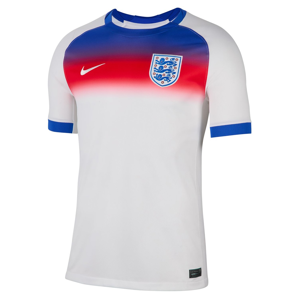 T-shirt de Homem 1.º Equipamento Inglaterra 2025 Azul-6
