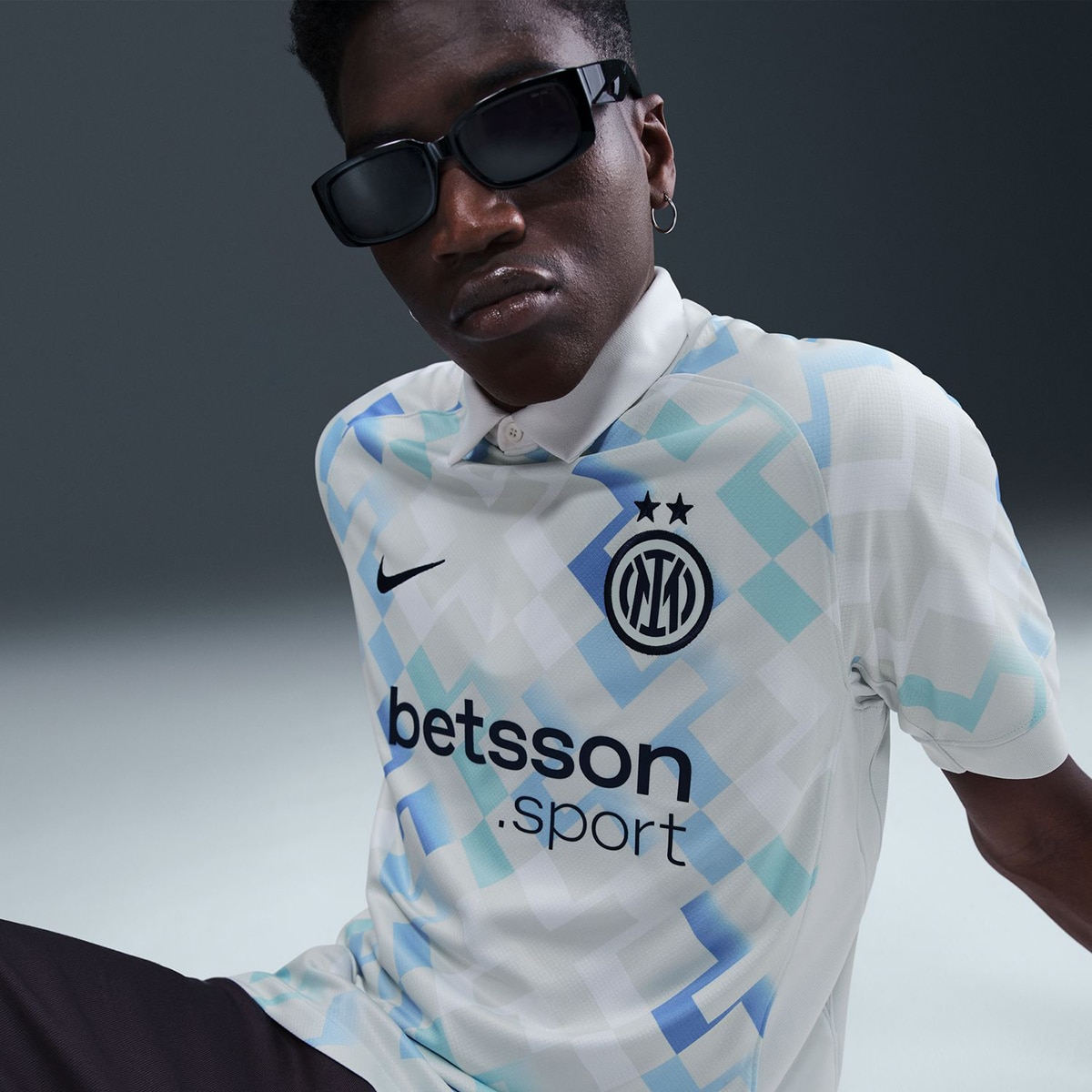 Imagem 0 de T-shirt de Homem 2.º Equipamento Inter Milan 2025-2026 Stadium