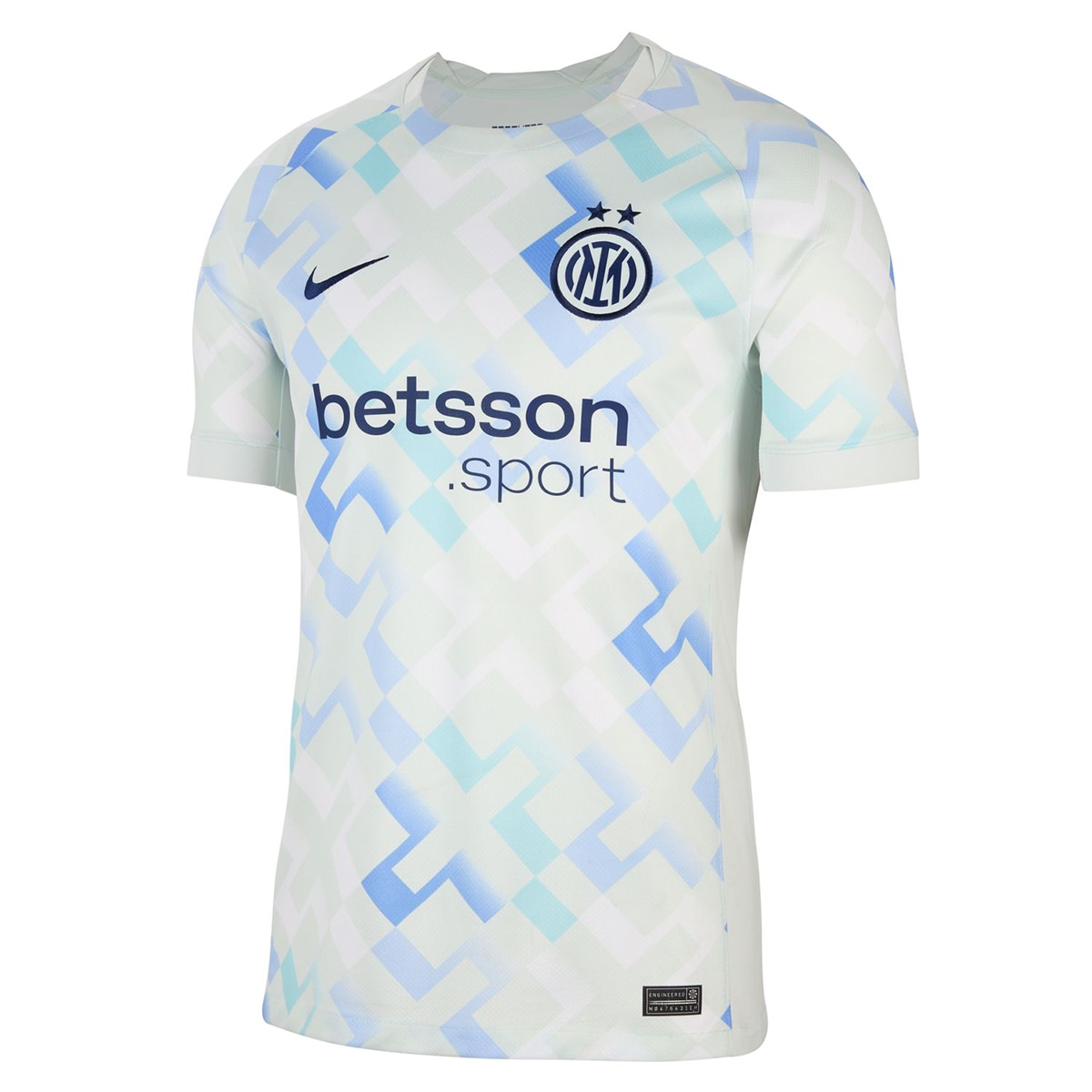 T-shirt de Homem 2.º Equipamento Inter Milan 2025-2026 Stadium Azul-6