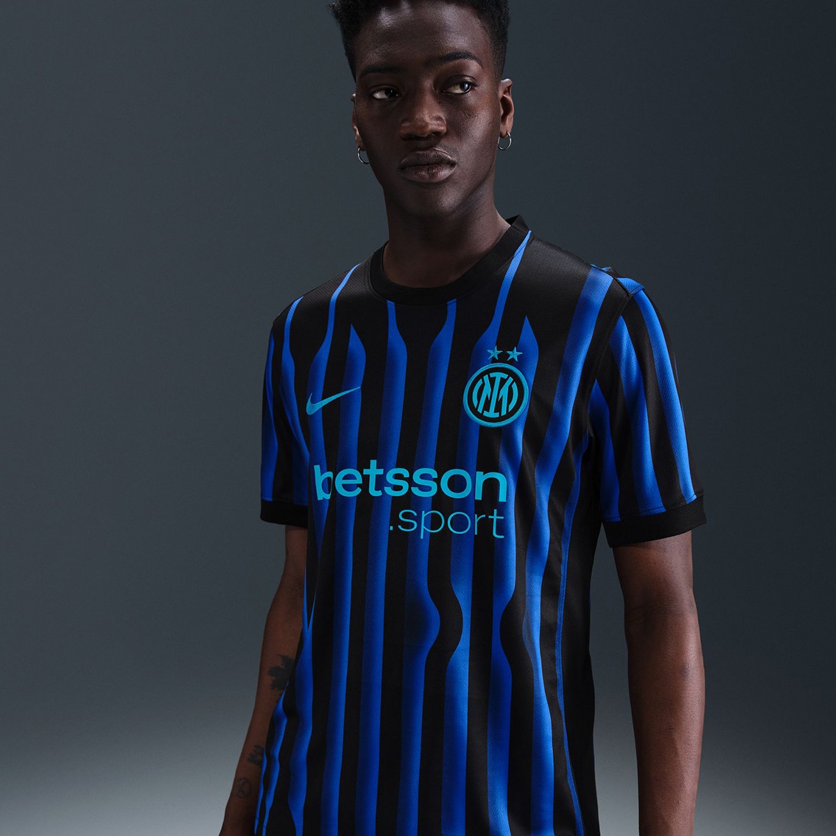 Imagem 0 de T-shirt de Homem 1.º Equipamento Inter Milan 2025-2026 Stadium