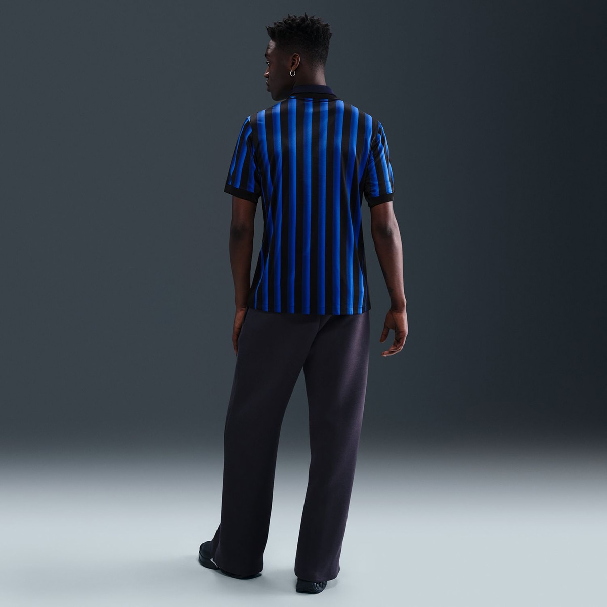 T-shirt de Homem 1.º Equipamento Inter Milan 2025-2026 Stadium Azul / Preto-5