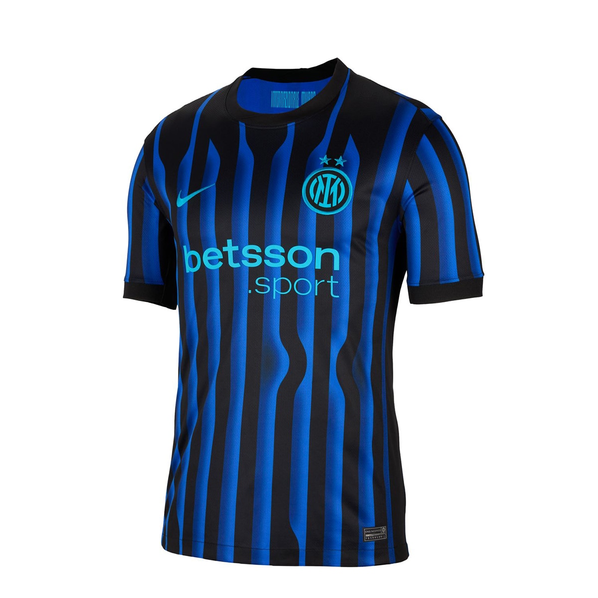 T-shirt de Homem 1.º Equipamento Inter Milan 2025-2026 Stadium Azul / Preto-7