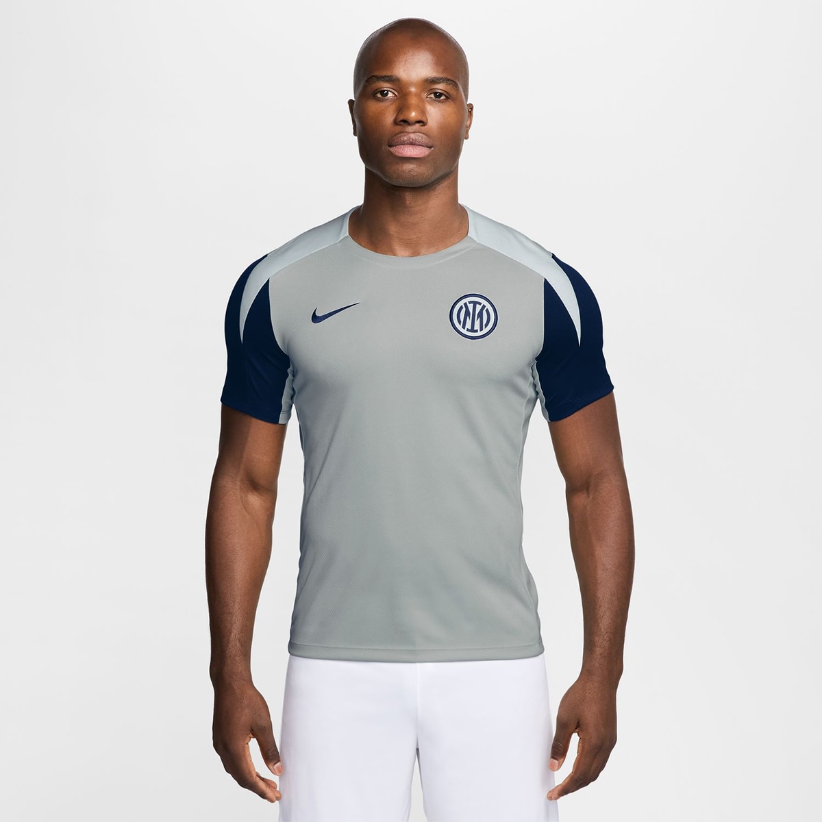 T-shirt de Homem Inter Milan 2025-2026 Strike Cinzento-1