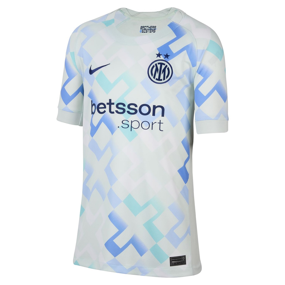 T-shirt de Criança 2.º Equipamento Inter Milan 2025-2026 Stadium Azul-8