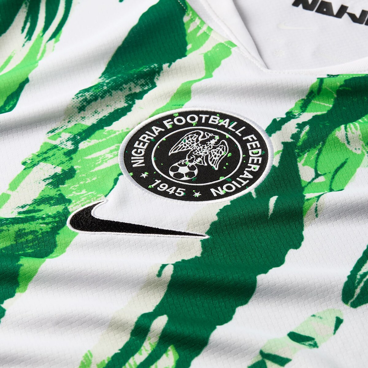 T-shirt de Homem 2.º Equipamento Nigéria NFF 2025 Stadium Branco-5