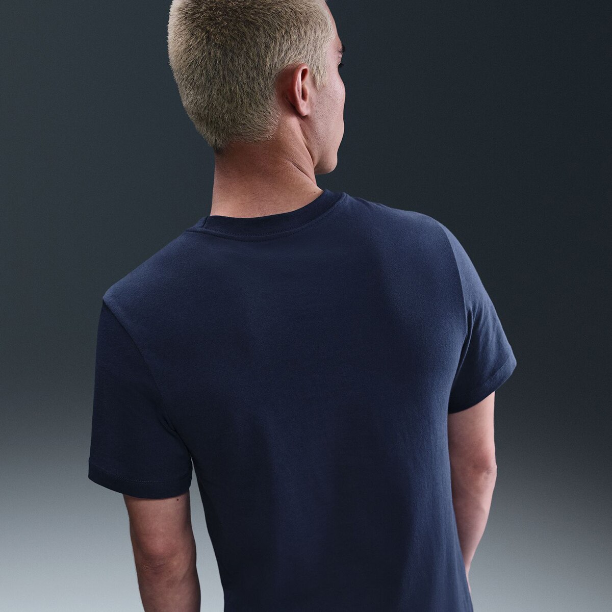 T-shirt de Homem Paris Saint-Germain PSG Crest Azul-marinho-4