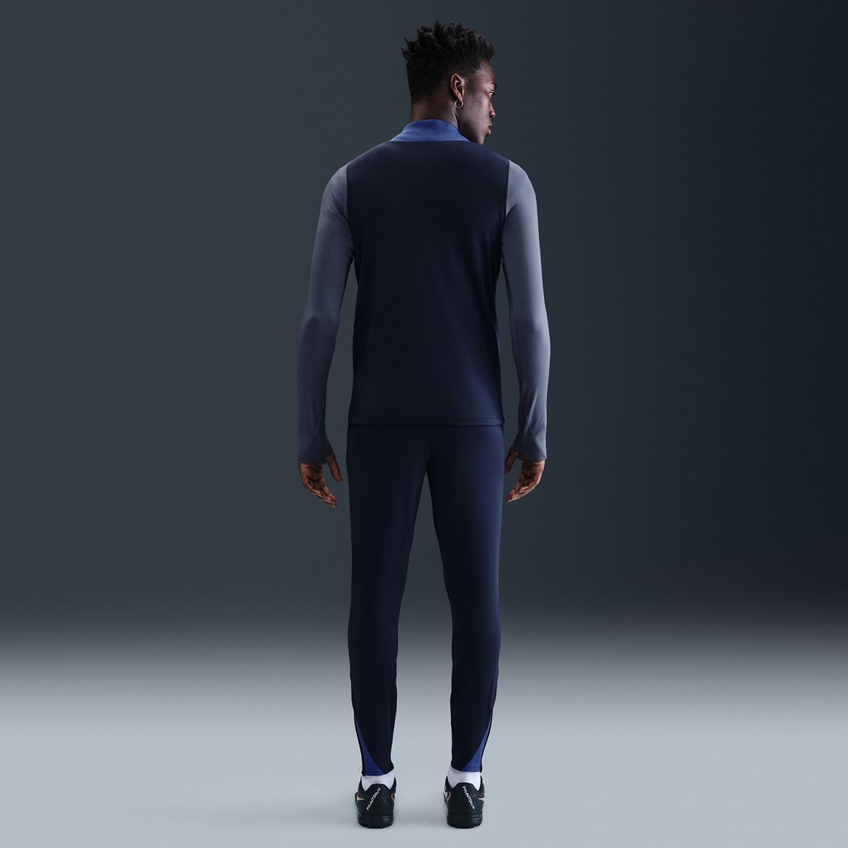 Calças de Homem Paris Saint-Germain PSG 2025-2026 Strike Azul-marinho-2