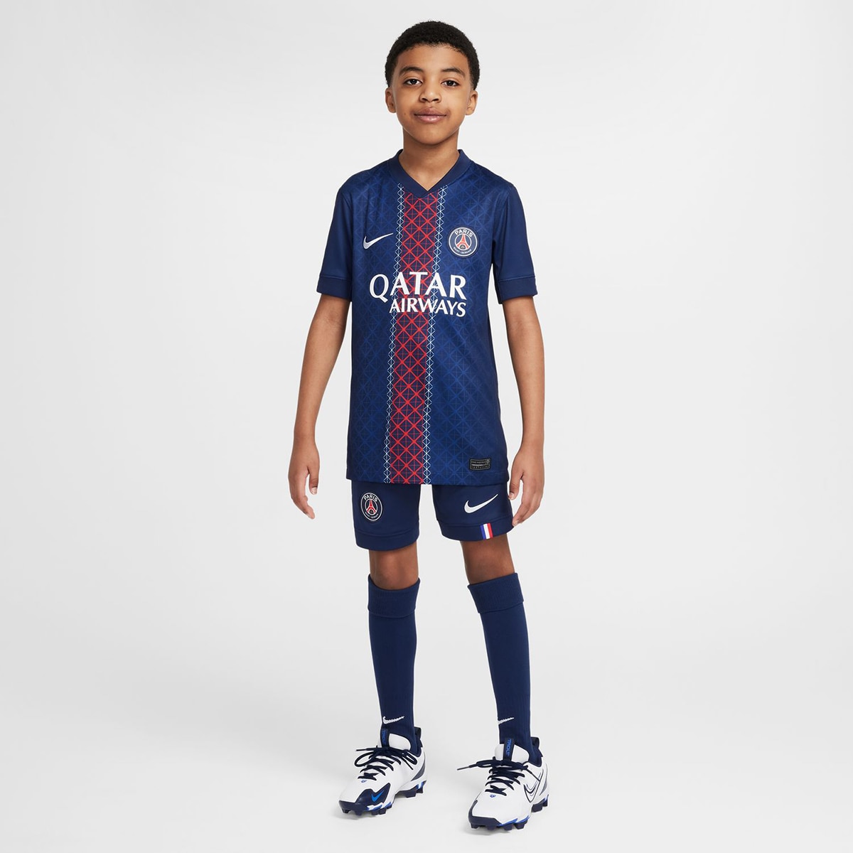 Calções de Criança 1.º Equipamento Paris Saint-Germain PSG 2025-2026 Stadium Azul-marinho-7