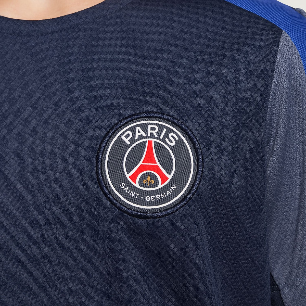 T-shirt de Criança Paris Saint-Germain PSG 2025-2026 Strike Azul-marinho-3