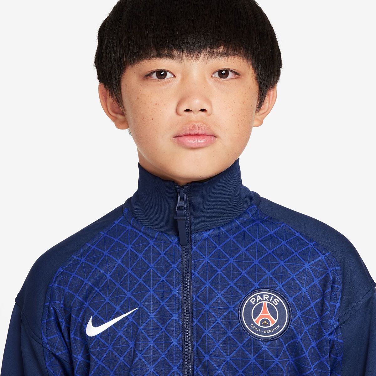 Casaco de Criança Paris Saint-Germain PSG 2025-2026 Azul-marinho-3